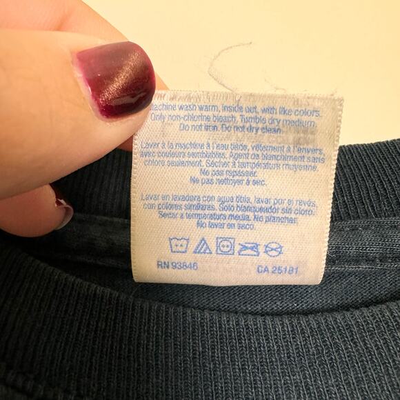 Gildan VINTAGE SIUC Motorcycle Rider Program Long Sleeve‎ shirt Size LARGE - Picture 6 of 10